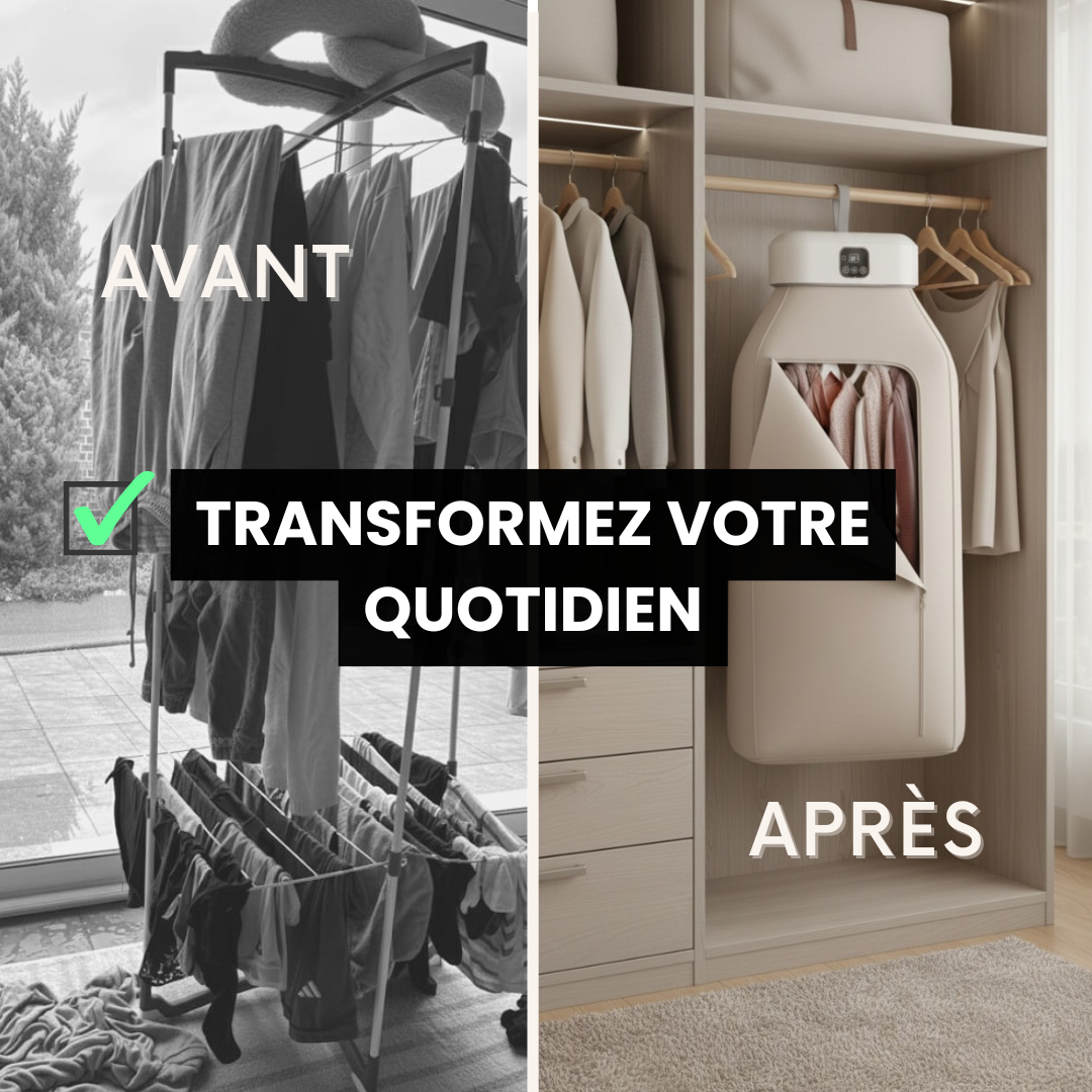 AirDry – Mini Sèche-Linge Portable