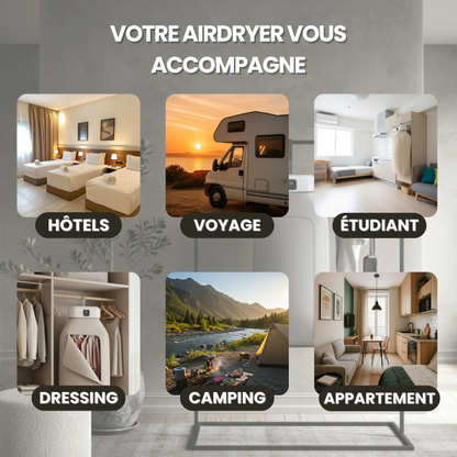AirDry – Mini Sèche-Linge Portable