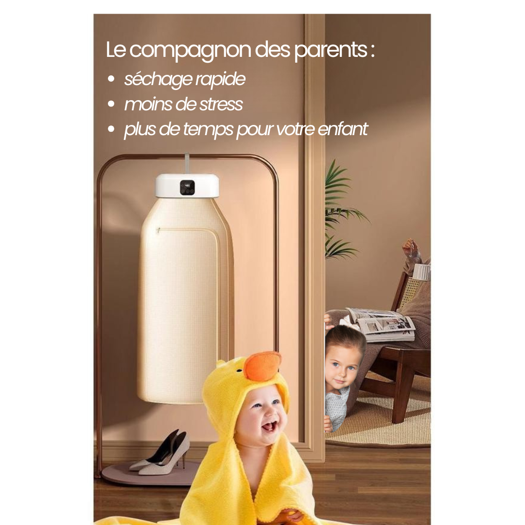 AirDry – Mini Sèche-Linge Portable