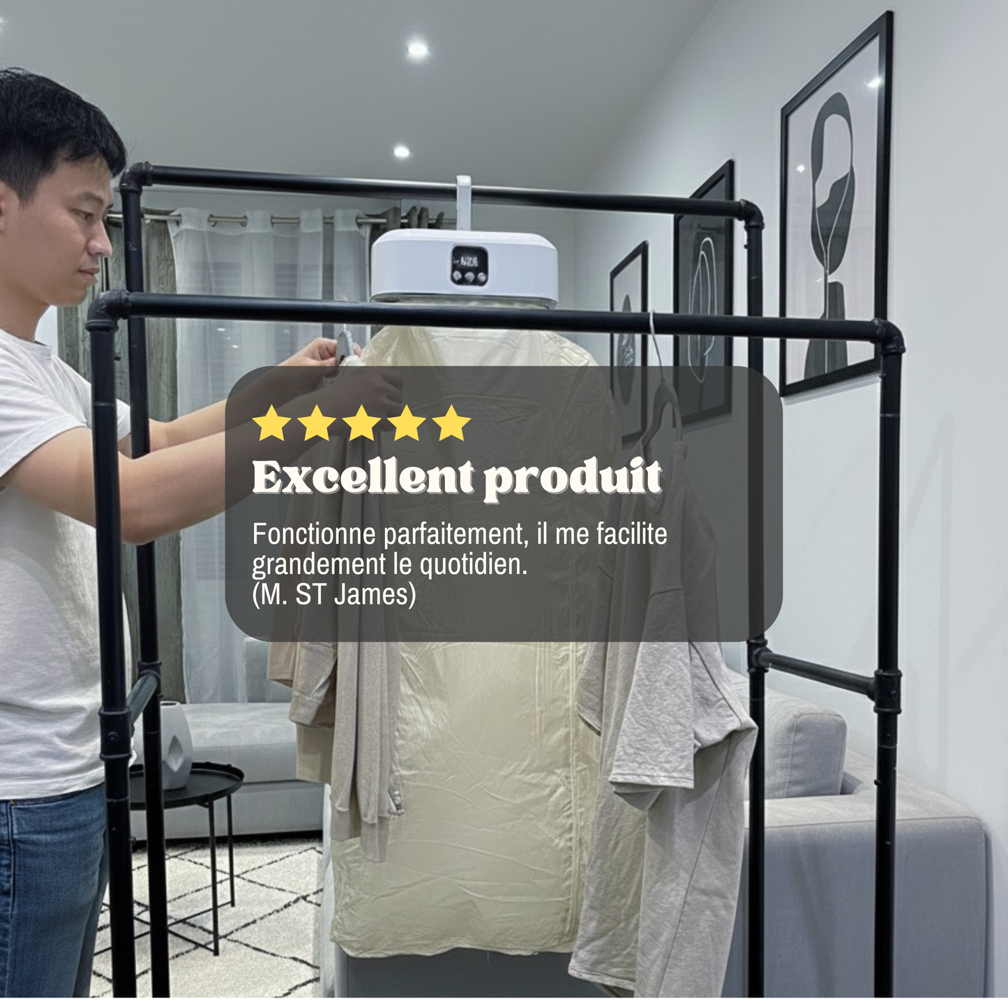 AirDry – Mini Sèche-Linge Portable