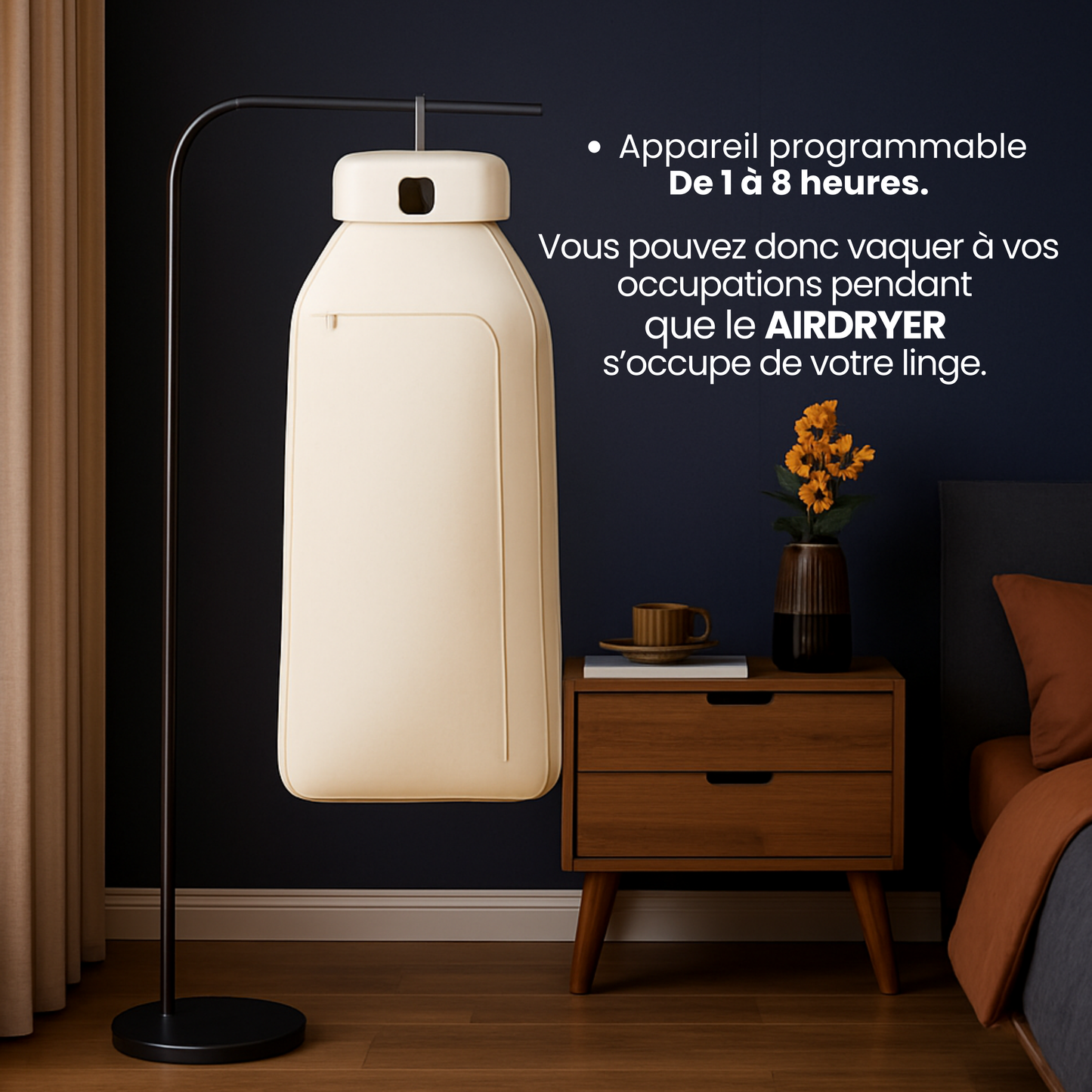 AirDry – Mini Sèche-Linge Portable